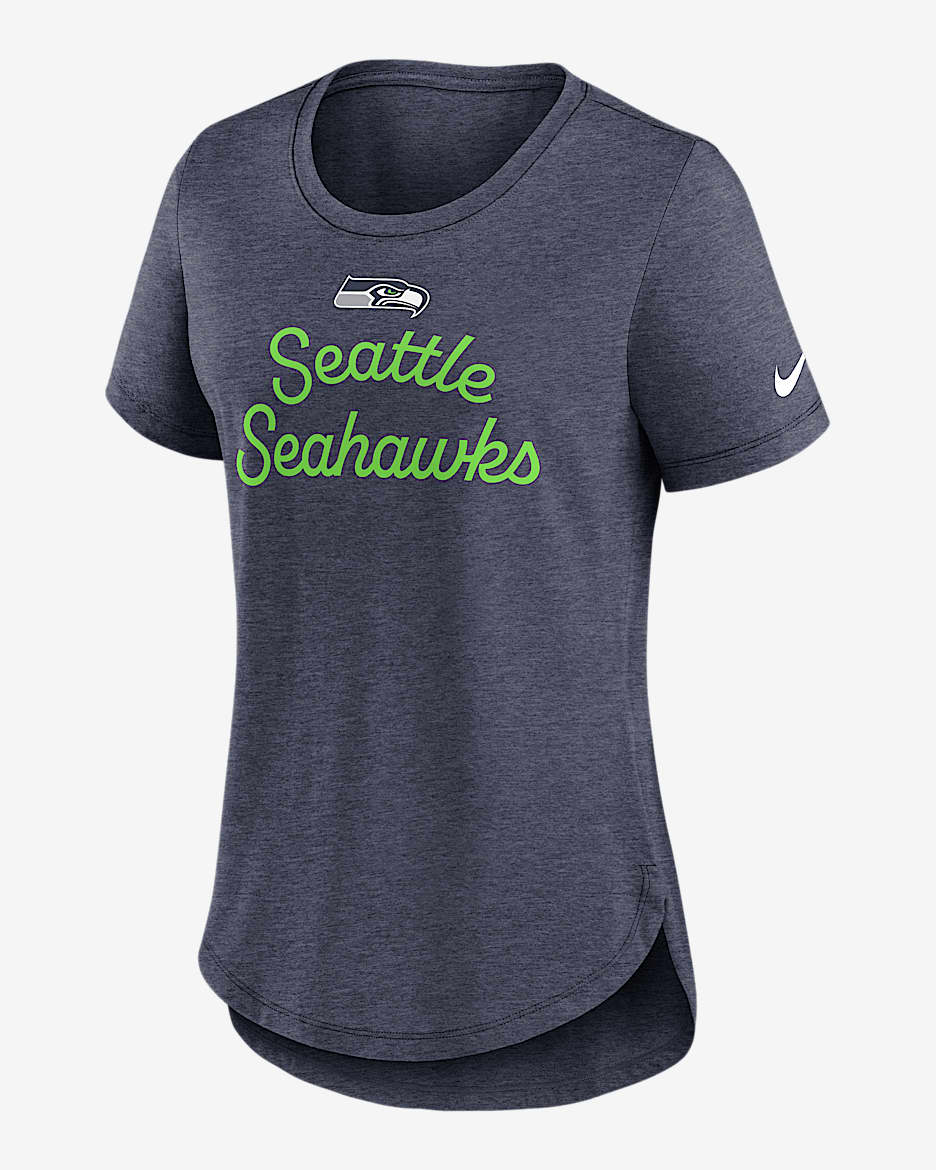 Seattle Seahawks Script Women's Nike NFL T-Shirt. Nike.com